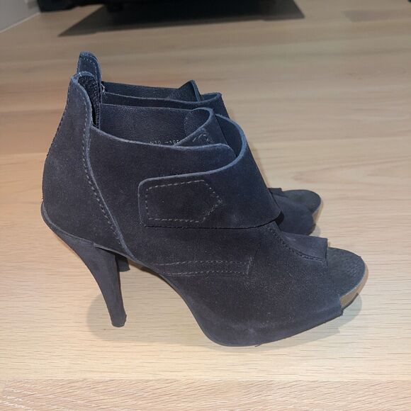 Pedro Garcia Chenoa Black Suede Bootie 38.5 - Picture 3 of 8